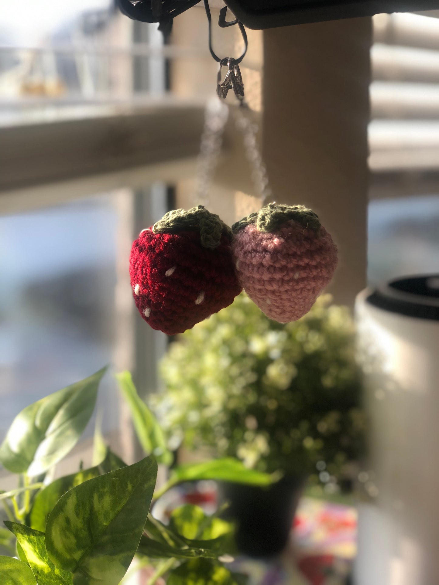 Strawberry Keychain