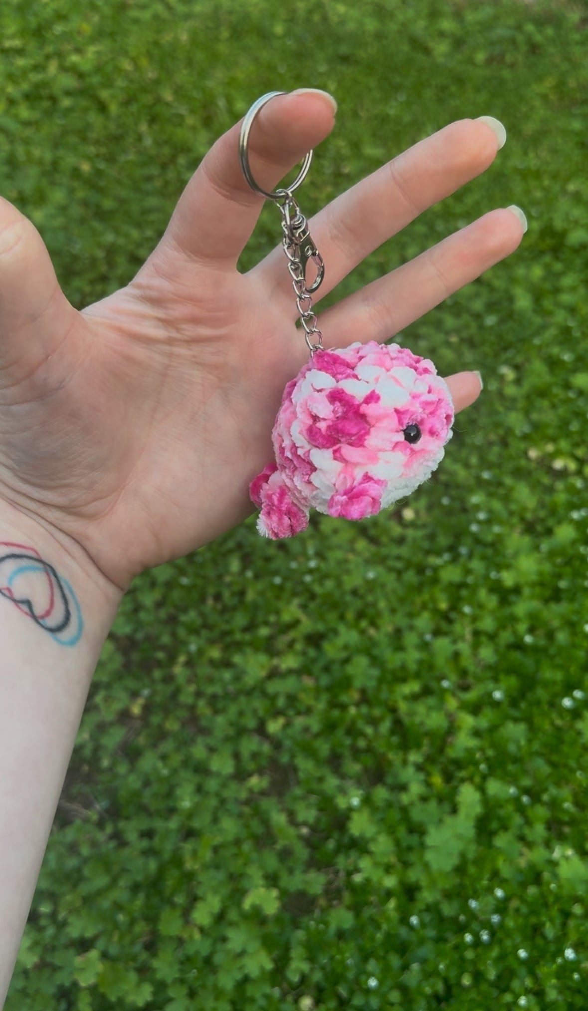Whale Keychain
